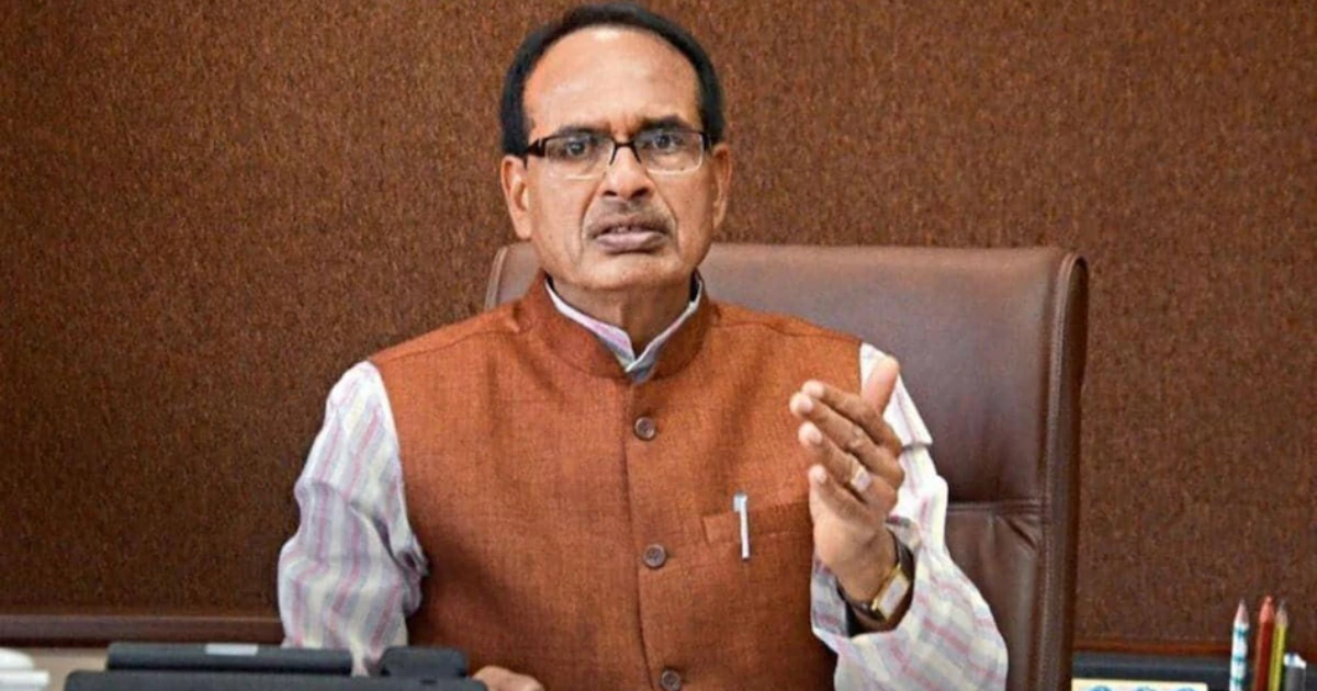 MP CM Chouhan lashes out at Congress for using photos of Mahatma Gandhi, Ambedkar, Sardar Patel in its national convention advt